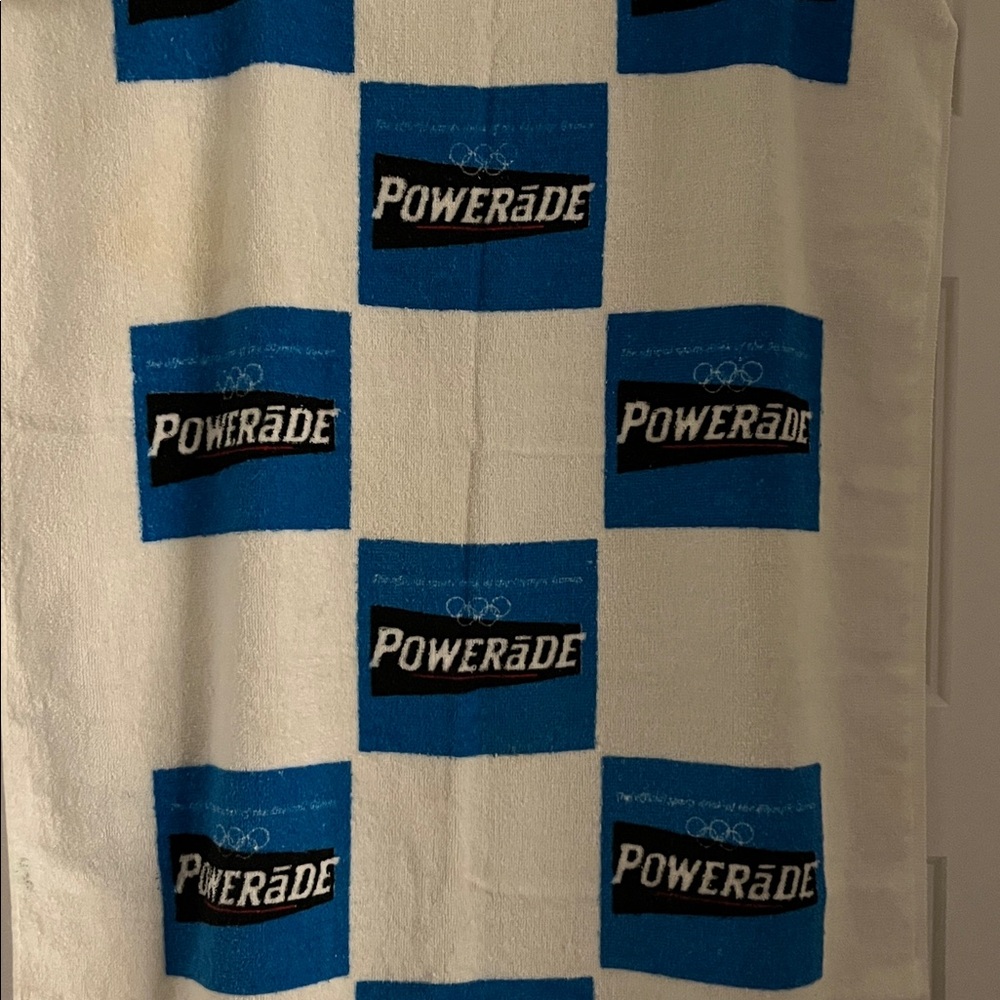 POWERāDE Branded Athletic Gym Towel Olympic Rings